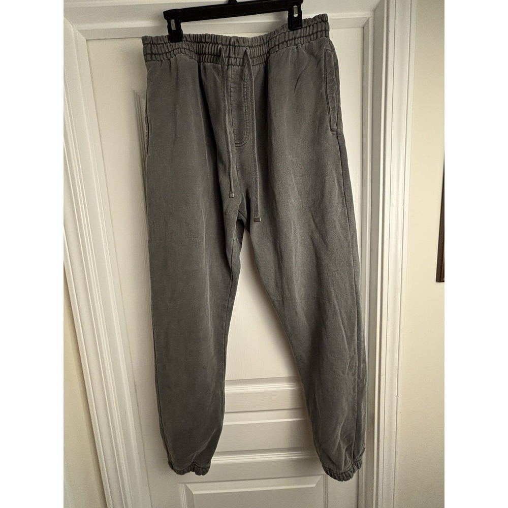 Talentless Sweatpants XXL Gray Heavyweight Fleece Joggers Drawstring